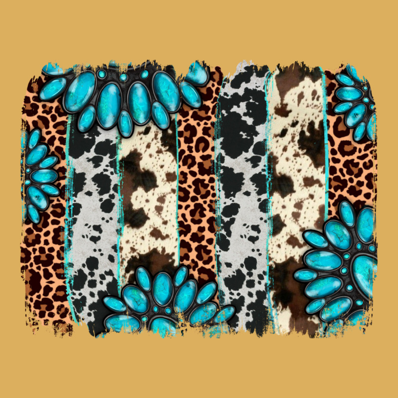 Gemstone Leopard Cowhide Brushstroke Premium Hoodie by AdoDesignShop | Teevron