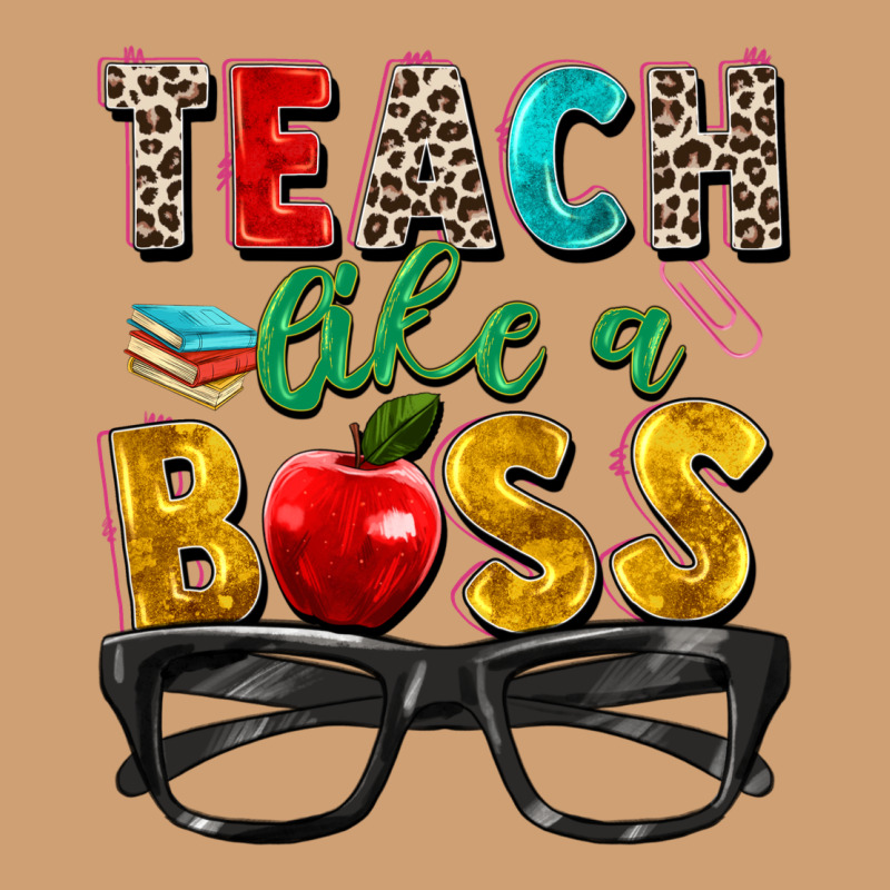 Teach Like A Boss Vintage Tee by Zillion Design Studio | Teevron