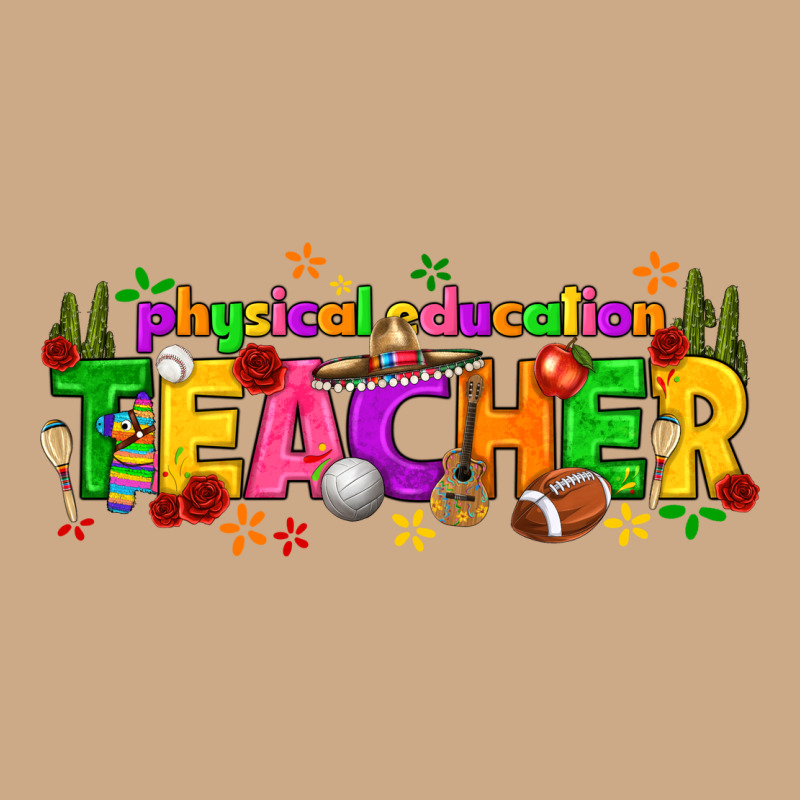 Physical Education Teacher Cinco De Mayo Vintage Hoodie by texasbilliewilder | Teevron