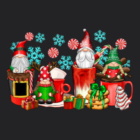 Christmas Gnomes Coffee Cups Vintage Tee | Teevron