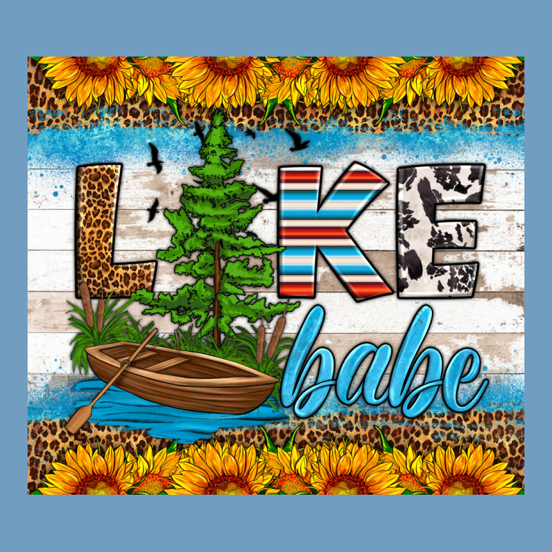 Lake Babe Tumbler Urban Heavy Tee by HRA Design Shop | Teevron