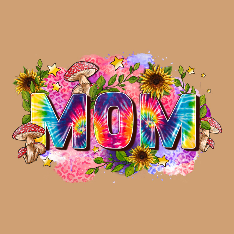 Tie Dye Mom Vintage Tee by Zillion Design Studio | Teevron