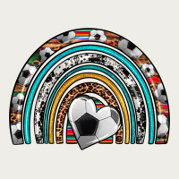 Soccer Rainbow Zipper Hoodie | Teevron