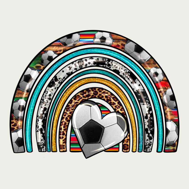 Soccer Rainbow Zipper Hoodie by Artiststas | Teevron