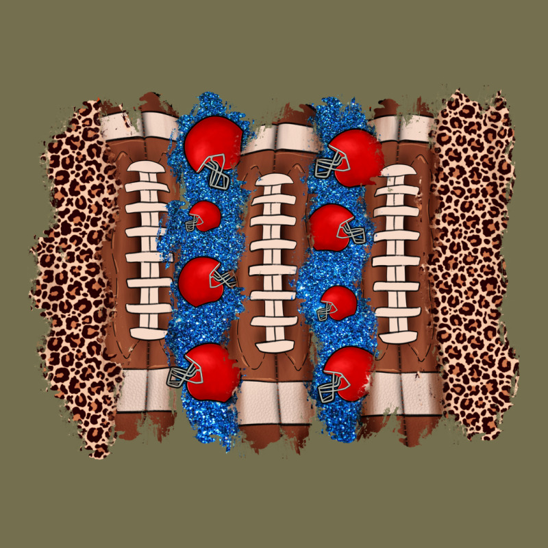 Football Brushstroke Vintage Hoodie by Zillion Design Studio | Teevron