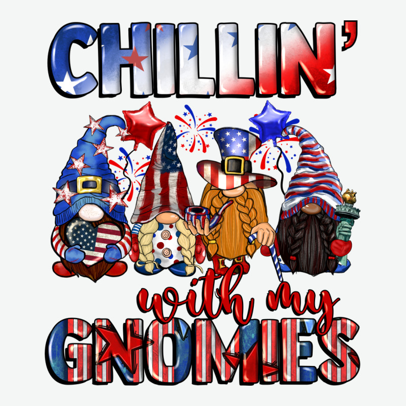 Chillin' With My Gnomies 4th Of July Urban Heavy Tee by CowGirlArtShop | Teevron