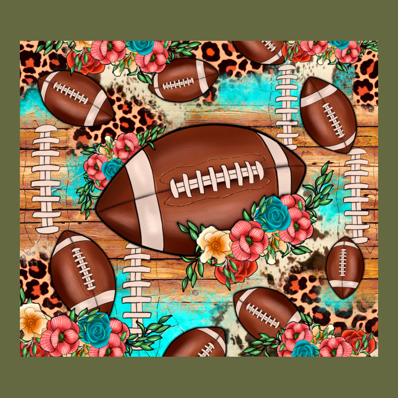 Football Leopard Cowhide Long Sleeve Tee by JahusDesignShop | Teevron