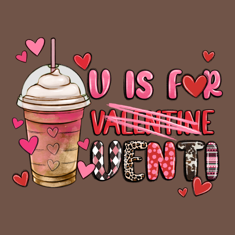 V Is For Valentine Venti Coffee Cup Premium Sweatshirt by MaliasSmallBusiness | Teevron