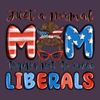 Just A Normal Mom Trying Not To Raise Liberals Heavyweight Hoodie | Teevron