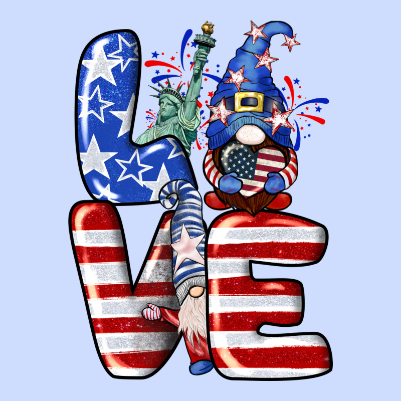 Love 4th Of July With Gnomes 4th Of July Urban Heavy Tee by CowGirlArtShop | Teevron