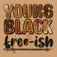 Young Black Free-ish Vintage Tee | Teevron