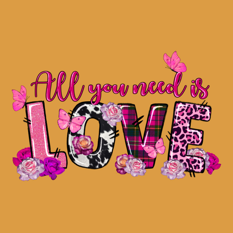All You Need Is Love Valentine's Day Urban Heavy Tee by FaDigitalArtStudio | Teevron