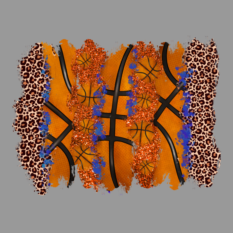 Basketball Brushstroke Vintage Hoodie by Zillion Design Studio | Teevron