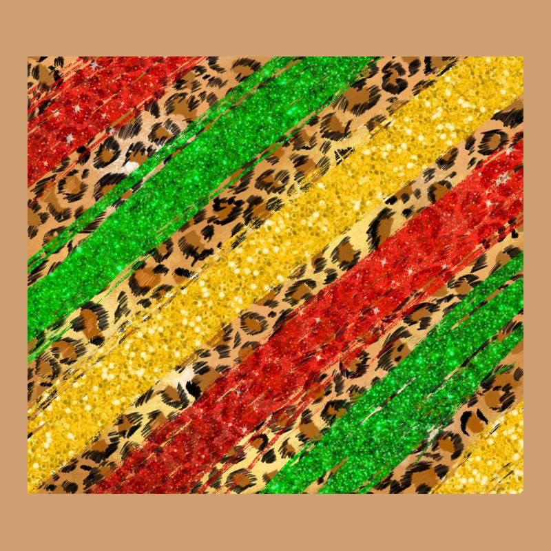 African Colors Leopard Vintage Tee by Zillion Design Studio | Teevron