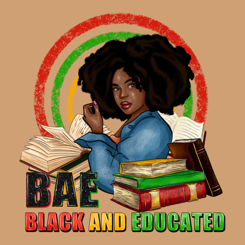 Bae Black And Educated Vintage Tee by Zillion Design Studio | Teevron