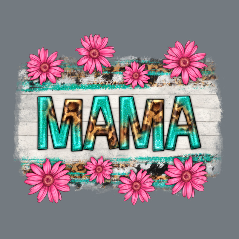 Mama Leopard With Turquoise Background Heavyweight Sweatshirt by texasbilliewilder | Teevron