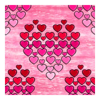 valentines day hearts seamless pattern | Teevron