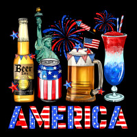 4th Of July American Drinks America Urban Heavy Tee | Teevron