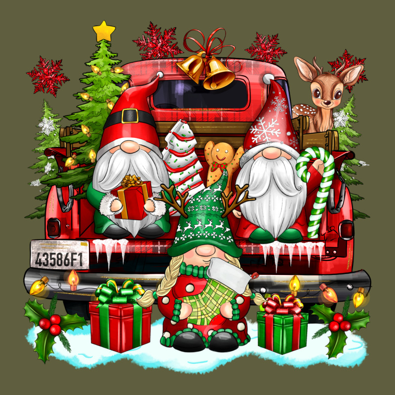 Christmas Gnome Truck Vintage Tee by texasbilliewilder | Teevron
