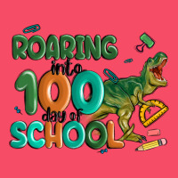 Roaring Into 100 Day Of School Premium Sweatshirt | Teevron