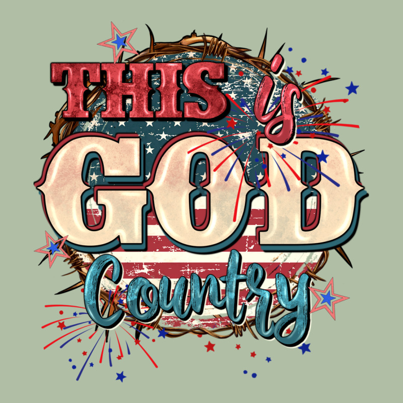 This Is God Country 4th Of July Urban Heavy Tee by CowGirlArtShop | Teevron