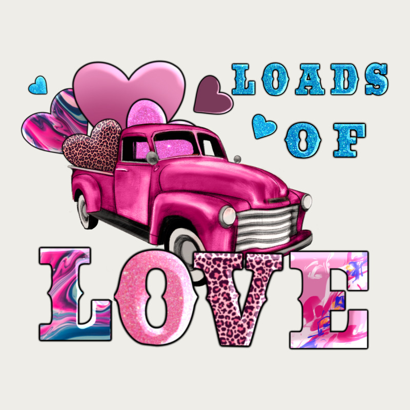 Loads Of Love Wıth Truck Zipper Hoodie by AdoDesignShop | Teevron