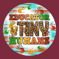 Educator Of Tiny Humans Round Earring Premium Hoodie | Teevron