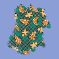 Christmas Gingerbread Cookies Patch Long Sleeve Tee | Teevron