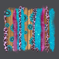 Gemstone And Pink Leopard Brushstrok Zipper Hoodie | Teevron