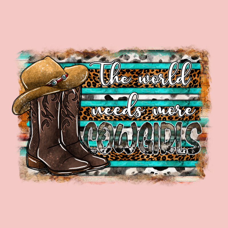 The World Needs More Cowgirls Urban Heavy Tee by SublimationCraftShop | Teevron