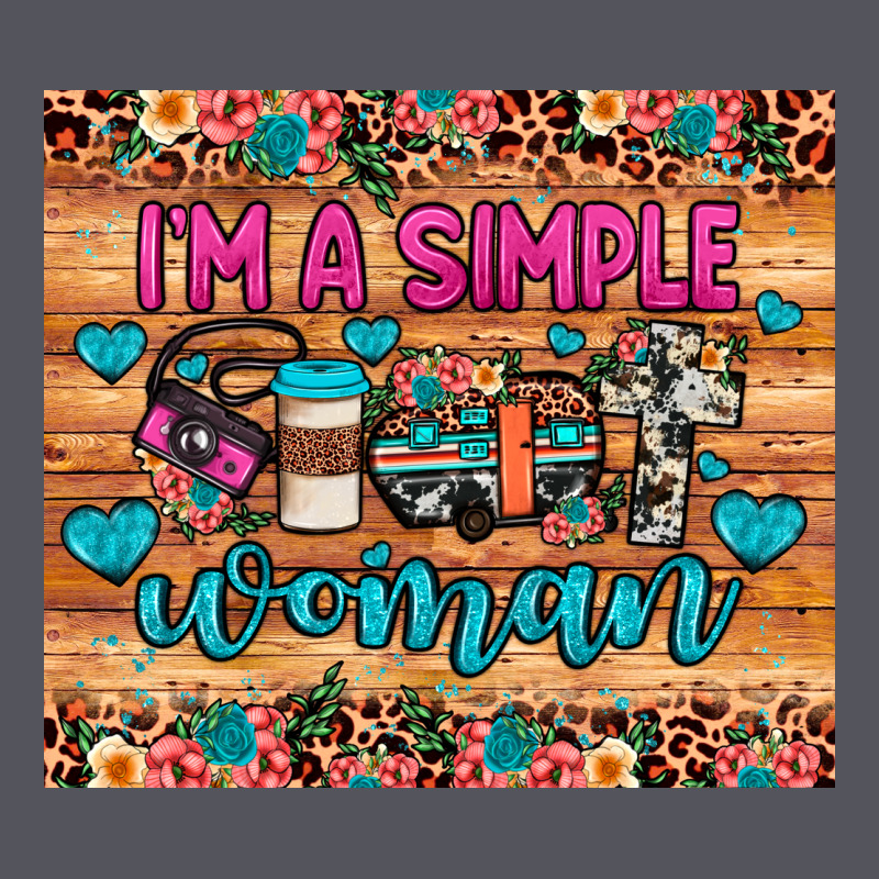 I'm A Simple Woman Vintage Hoodie by JahusDesignShop | Teevron