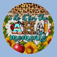 I Do It For The Aha Moments Round Earring Premium Hoodie | Teevron