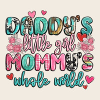 Daddy's Little Girl Mommy's Whole World Premium Sweatshirt | Teevron