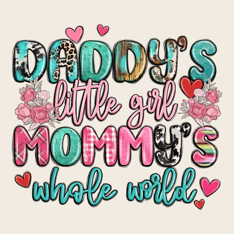Daddy's Little Girl Mommy's Whole World Premium Sweatshirt by MaliasSmallBusiness | Teevron
