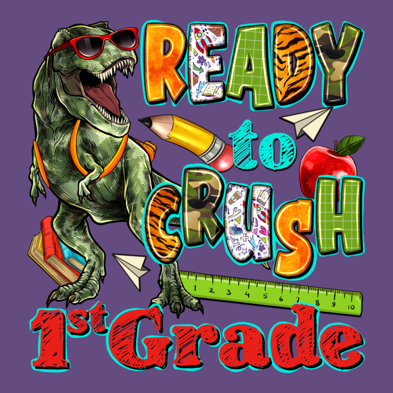 Ready To Crush First Grade Vintage Hoodie by texasbilliewilder | Teevron