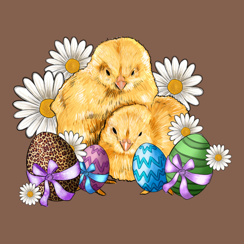 Chicks Eggs Daisy Easter Zipper Hoodie by Artiststas | Teevron