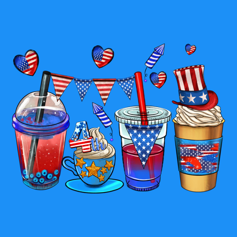 4th Of July Coffee Cups Classic Tee by AdoDesignShop | Teevron