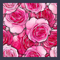 Valentines Day All Dress Up Roses Seamless Pattern Long Sleeve Tee | Teevron