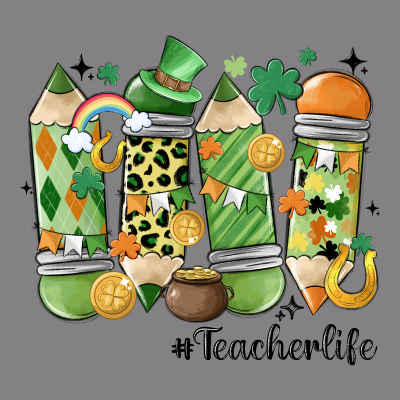 Retro Patricks Day Teacher Life Heavyweight Hoodie by MaliasSmallBusiness | Teevron