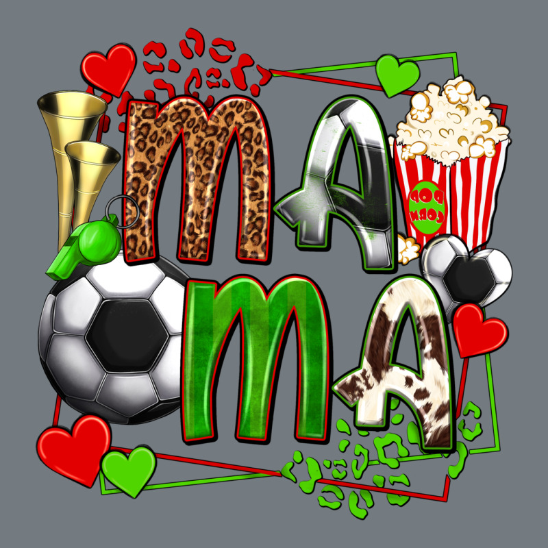 Mama Soccer With Popcorn Heavyweight Sweatshirt by texasbilliewilder | Teevron
