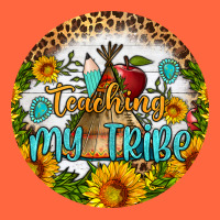 Teaching My Tribe Round Earring Premium Hoodie | Teevron