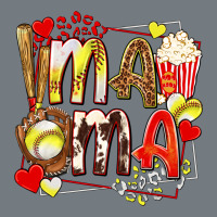 Mama Softball Baseball With Popcorn Heavyweight Sweatshirt | Teevron