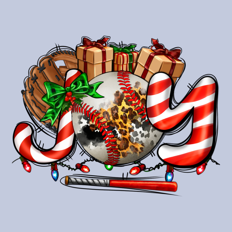 Joy With Baseball And Christmas Gift And Candies Long Sleeve Tee by AdoDesignShop | Teevron
