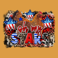 Oh My Stars Chicken 4th Of July Urban Heavy Tee | Teevron