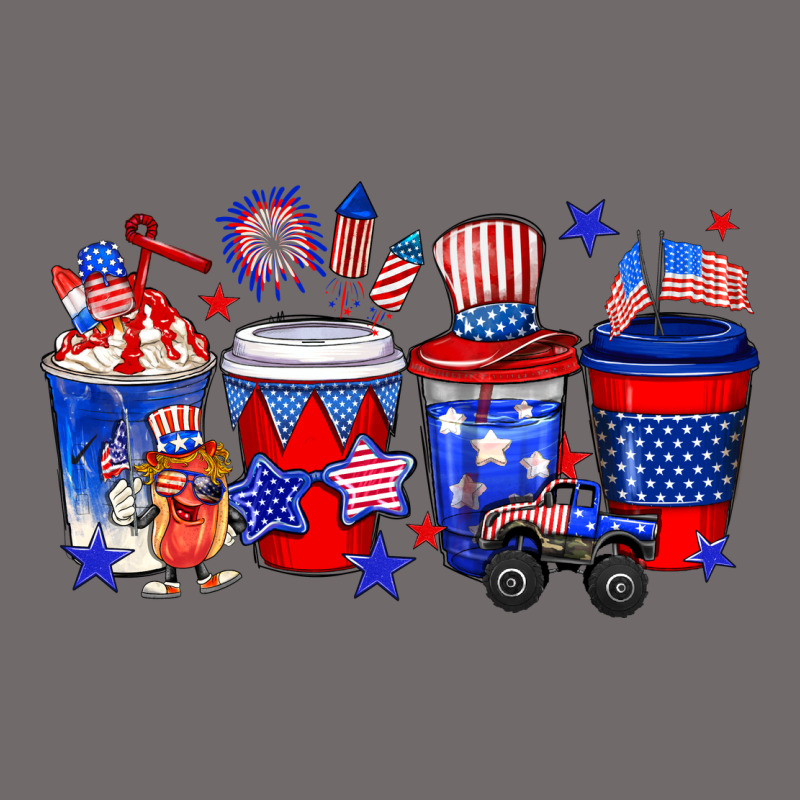 4th Of July Coffee Drinks Urban Heavy Tee by Neo Western | Teevron