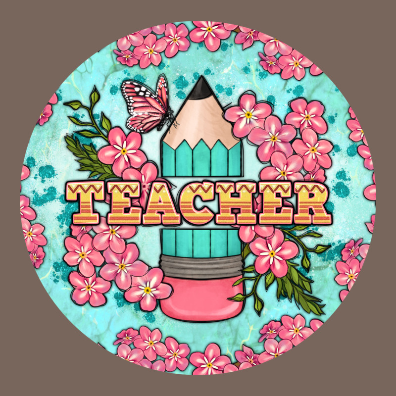 Teacher Floral Pencil Round Earring Premium Hoodie by BundleAndBundleShop | Teevron