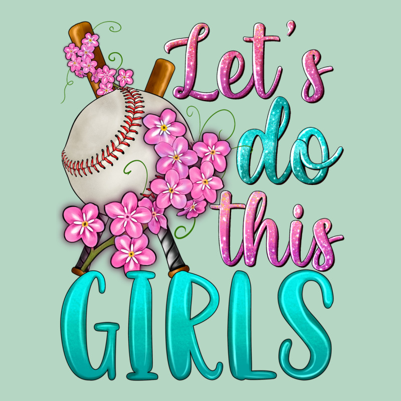 Let's Do This Girls Baseball Classic Tee by BundleAndBundleShop | Teevron