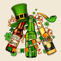 St Patrick's Beers Flags And Hat Ladies Tee | Teevron