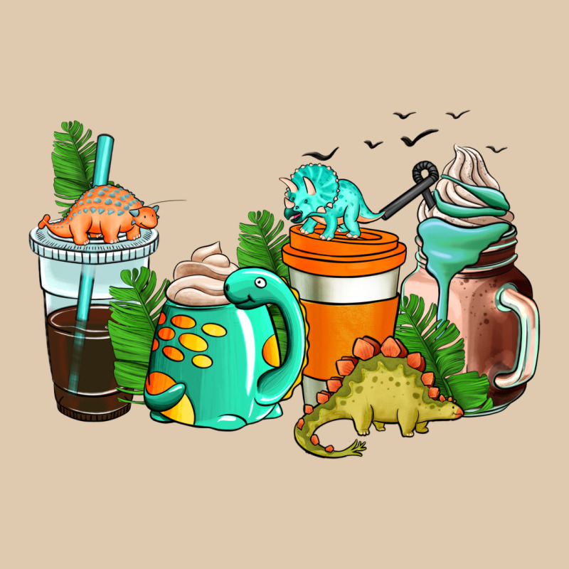 Dinosaur Coffee Cups Classic Tee by AdoDesignShop | Teevron