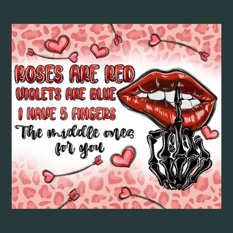Roses Are Red Violets Are Blue I Have 5  Fingers T Premium Sweatshirt by MaliasSmallBusiness | Teevron